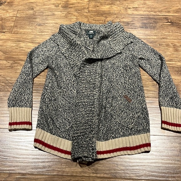 Roots open hanging oversized cardigan - Picture 1 of 11